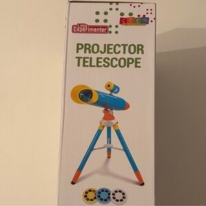 Kids Projector Telescope - Blue and Yellow